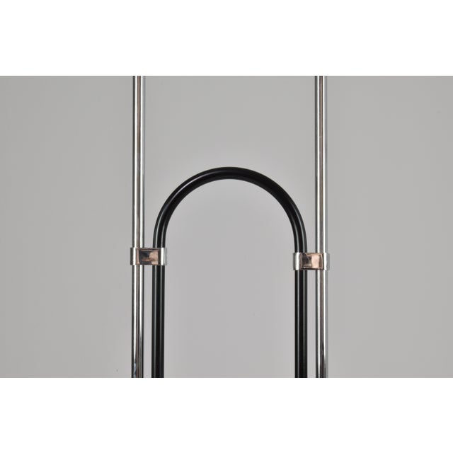 Mid-Century Modern 1970's Italian Metal Floor Lamp Attributed to Reggiani For Sale - Image 3 of 8