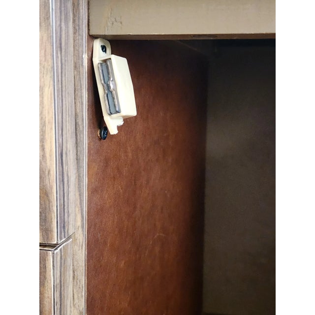 Mid Century Modern Laminated Faux Rosewood Credenza For Sale - Image 12 of 12