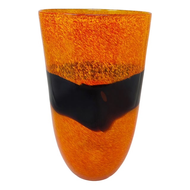 Vase in Murano Glass by Ca Dei VetraiItaly, 1970s For Sale