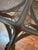 Vintage Leather & Antiqued Metal Side Table in the Style of Maitland-Smith For Sale - Image 9 of 12