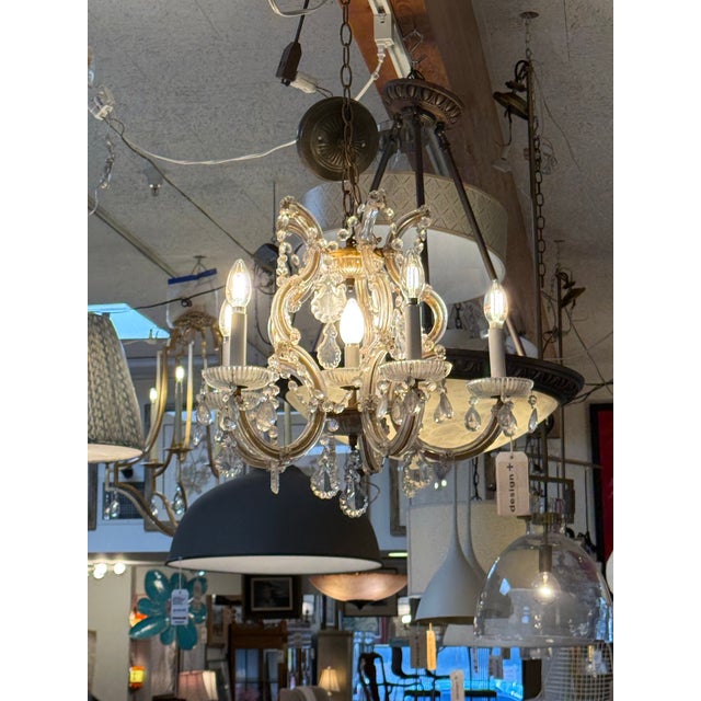 Omega Maria Theresa Chandelier, in the Style Of For Sale - Image 13 of 13