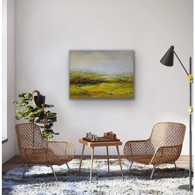 Contemporary Impressionistic Landscape Original Oil Painting For Sale - Image 4 of 12