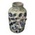 Italian High-Relief Floral Ceramic Studio Vase For Sale