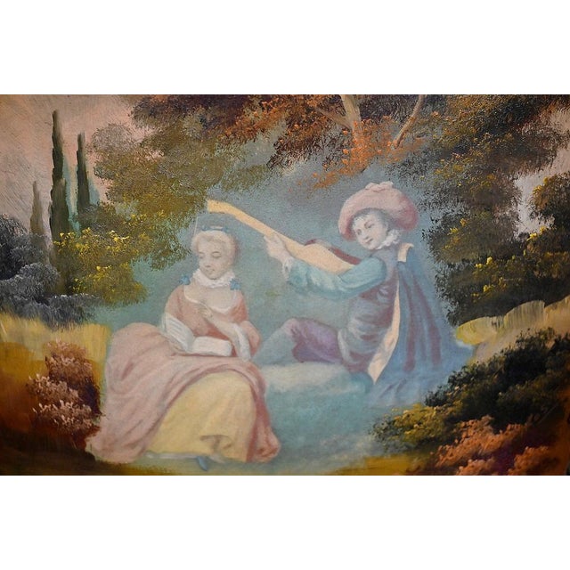 Half-Moon Buffet in Mahogany, 1920s For Sale - Image 10 of 18