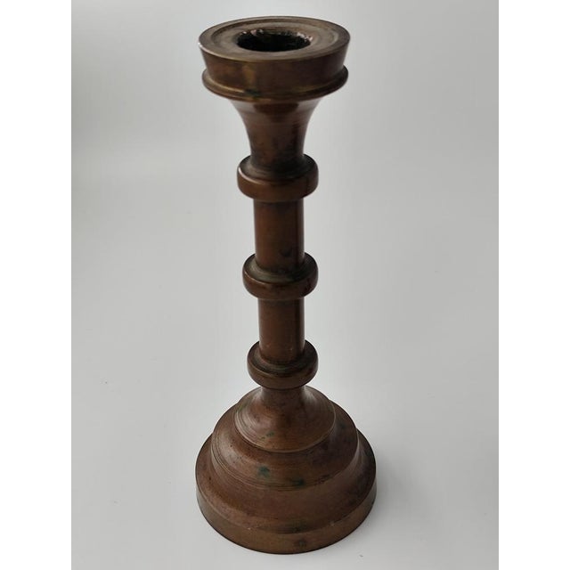 1930s Biedermeier Style Disc Candleholders, 1930s, Set of 2 For Sale - Image 5 of 10