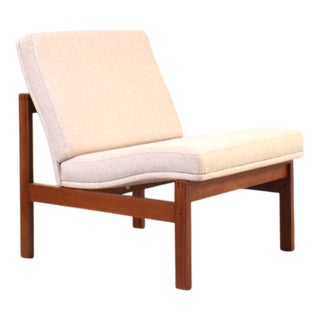 Mid-Century Modern Moduline Lounge Chair in Teak by Ole Gjerløv-Knudsen & Torben Lind for France & Søn, 1960s For Sale