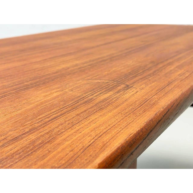 Mid-Century Teak Coffee Table, 1970s For Sale - Image 9 of 18