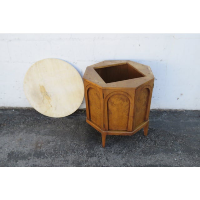 Thomasville Mid Century Arched Design Nightstands Side End Tables a Pair 5849 For Sale In Miami - Image 6 of 12