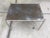 Vintage Silvered Metal Low Table For Sale - Image 10 of 10