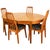 Mid Century Modern Danish Style Teak Butterfly Leaf Extending Dining Table 1960 For Sale - Image 11 of 11
