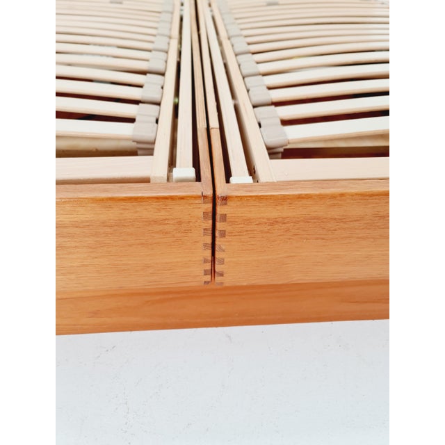 Mid-Century Modern Danish Teak King Size Double Bed, 1970s For Sale - Image 17 of 18