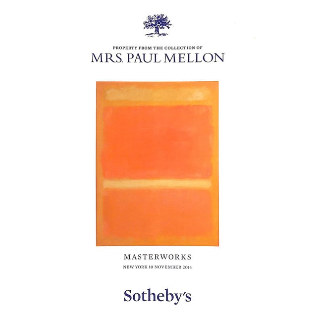 Traditional Property From the Collection of Mrs. Paul Mellon: Interiors Sessions 1-2/ 3-5/ Masterworks/ Jewels & Objects of Vertu 4 Vol 2014 Sotheby's New York For Sale - Image 3 of 18