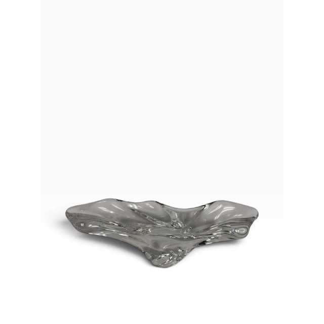 Elevate your vanity, coffee table, or desk with this striking authentic vintage Baccarat "Cadix" clear lead crystal...