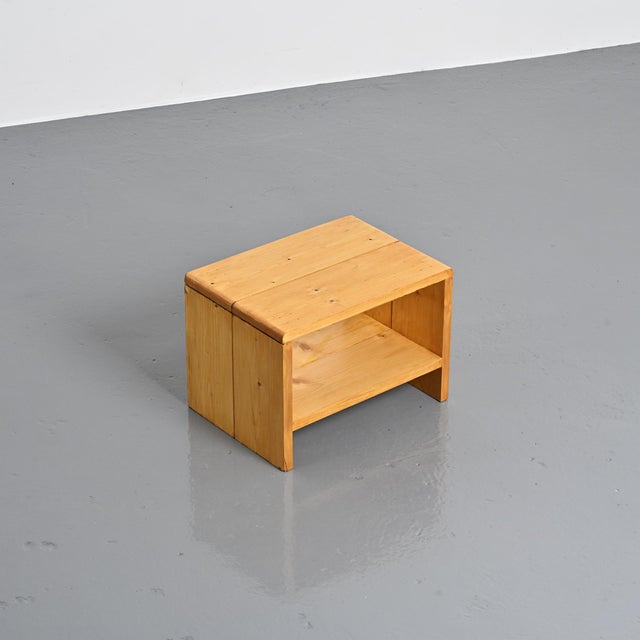 Pine Side Table from Les Arcs, France, 1970 For Sale - Image 4 of 11