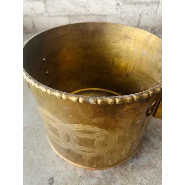 1970s Regency Hollywood Champagne Chiller/ Planter For Sale - Image 9 of 9
