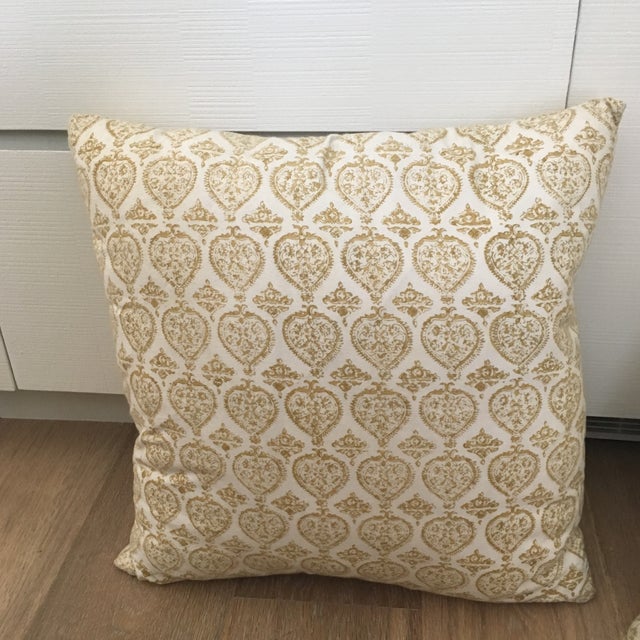 Pair Les Indiennes Marigold Pillows A Pair Chairish