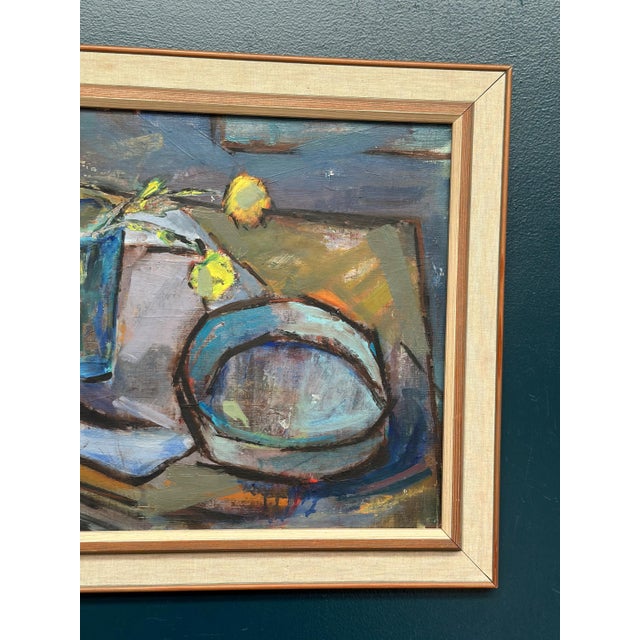 Ernst Grundvig, Nature Morte, 1950s, Oil on Canvas, Framed For Sale - Image 16 of 18