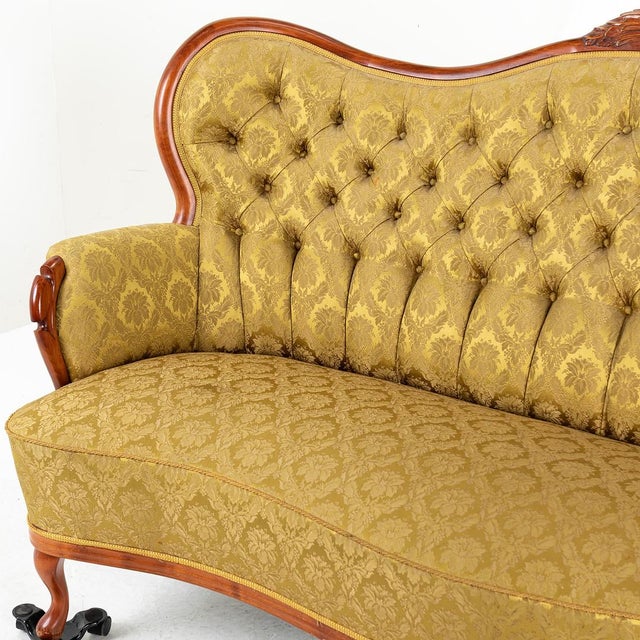 Vintage Rococo-Style Lounge Group, 1940s, Set of 3 For Sale - Image 4 of 9