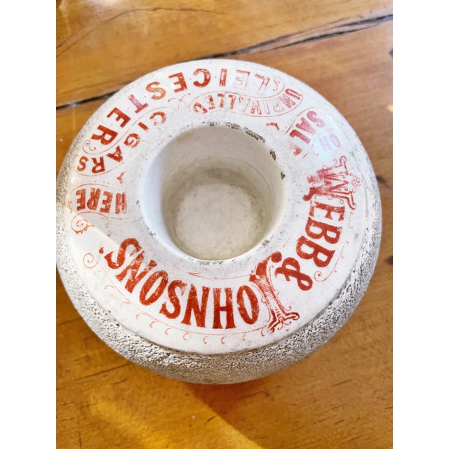 Late 19th Century Antique English Cigar Advertising Match Striker For Sale - Image 5 of 6