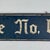 Vintage Double Sided "Lane No. 1" Railway / Station / Racing Wooden Sign For Sale - Image 4 of 12
