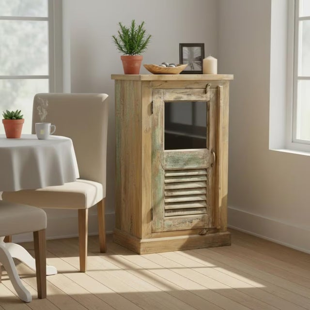 Dimensions: 23.5" W x 15" D x 41.5" H Add charm and functionality to smaller spaces with this beautifully crafted narrow...