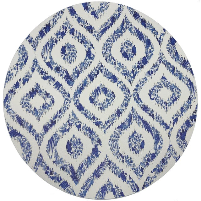 Our pebbled vinyl leather placemats make for pieces suitable at any occasion. With our signature patterns on the front and...