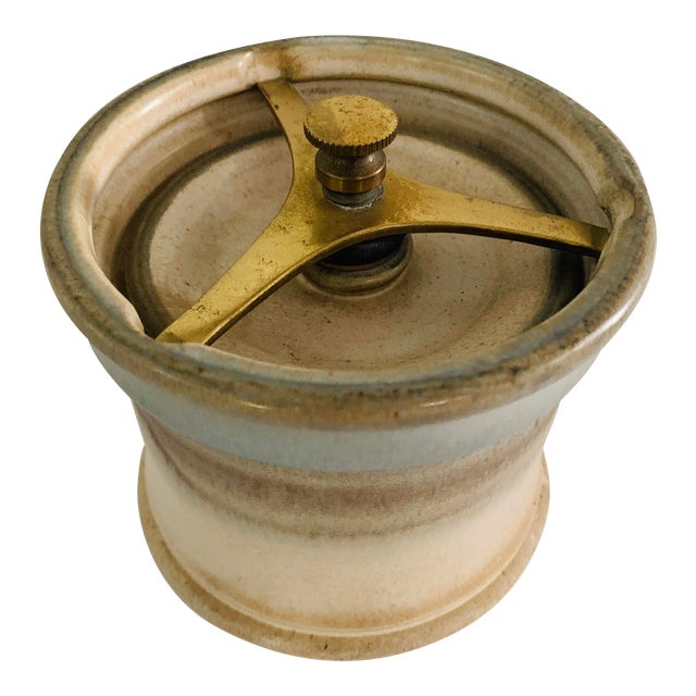 Vintage Ceramic Pipe Tobacco Humidor Jar Chairish