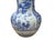 Blue Oriental Pale Blue & White Porcelain Bulbous Shape Flower Vase For Sale - Image 8 of 17