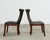 Charcoal Set of Four Ralph Lauren Highgate Leather Dining Chairs For Sale - Image 8 of 18