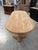 Wood Oval Table in Solid Oak, 1960s For Sale - Image 7 of 11