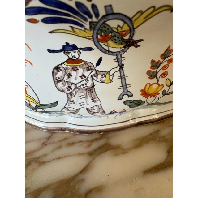 Late 20th Century Handpainted Faience Tiffany & Co. Chinoiserie Jardineire For Sale - Image 11 of 12