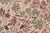 Shabby Chic Shabby Chic 1990's Floral Pak-Persian Beige/Green Wool Round Rug- 8'1'' X 8'2'' For Sale - Image 3 of 9