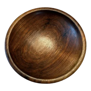 Andrew Pearce' Walnut Wood Champlain Bowl