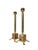 Classic Brass and Onyx Marble Column Table Lamps, France, 1960s, Set of 2 For Sale - Image 4 of 12