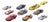 Miniature Porsche Car Toys, Set of 10 For Sale