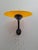 Postmodern Wall Lamps in Red and Yellow Satin Glass with Black Lacquered Metal Structure, Italy, 1980, Set of 2 For Sale - Image 13 of 17