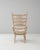 French 20th Century French Spindle-Back Oak Armchair with Bouclé Cushions For Sale - Image 3 of 18