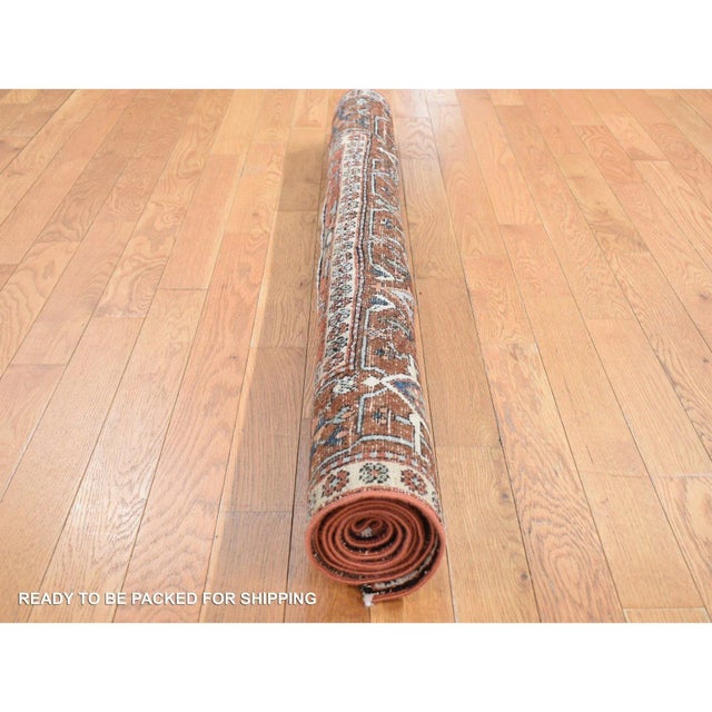 1910s Red Antique Oriental Rug For Sale In New York - Image 6 of 8