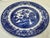 Vintage Blue Old Willow Dessert Plate by English Ironstone Tableware, LTD - Made in Staffordshire, England - Circa 1970 For Sale - Image 4 of 11
