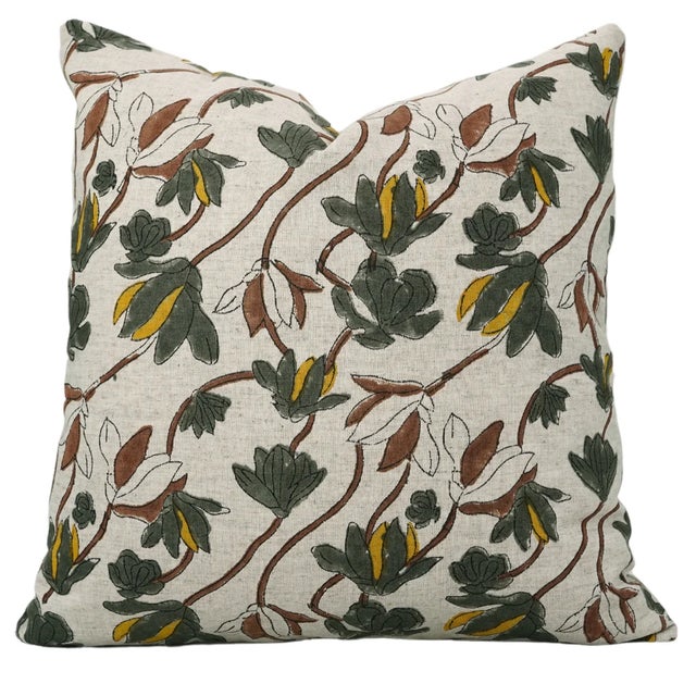 Cotton Linen Shivri Designer Pillow Cover is a perfect blend of style and functionality. Crafted from high-quality cotton...