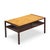 Edward Wormley for Dunbar Mid Century 2-Tier Burlwood and Mahogany Coffee Table For Sale - Image 9 of 10