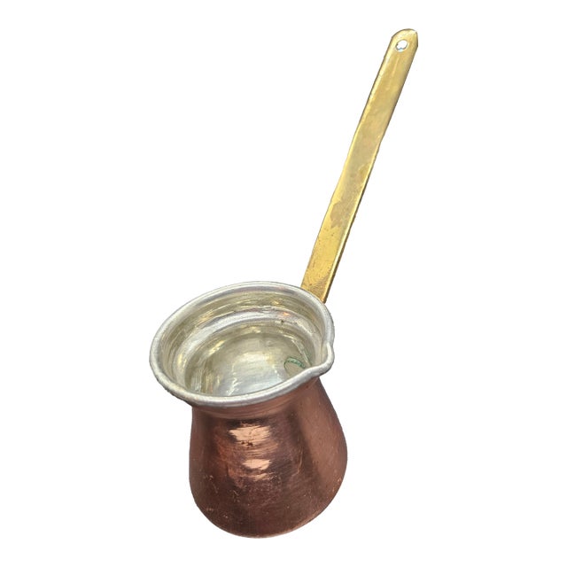 Vintage Bakır Cezve Coffee Pot For Sale