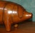 2000 - 2009 English Omersa Brown Leather Ottoman For Sale - Image 5 of 11