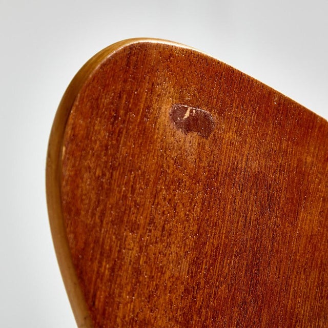 Teak Model 3107 Chair by Arne Jacobsen for Fritz Hansen, 1960s For Sale - Image 6 of 18