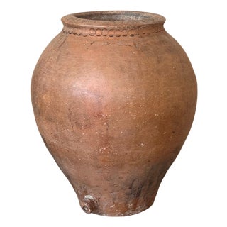16th Century Spanish Terracotta Vase For Sale
