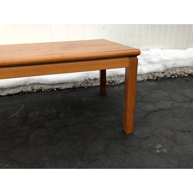 1960s Danish Modern Teak Wood Coffee Table Chairish