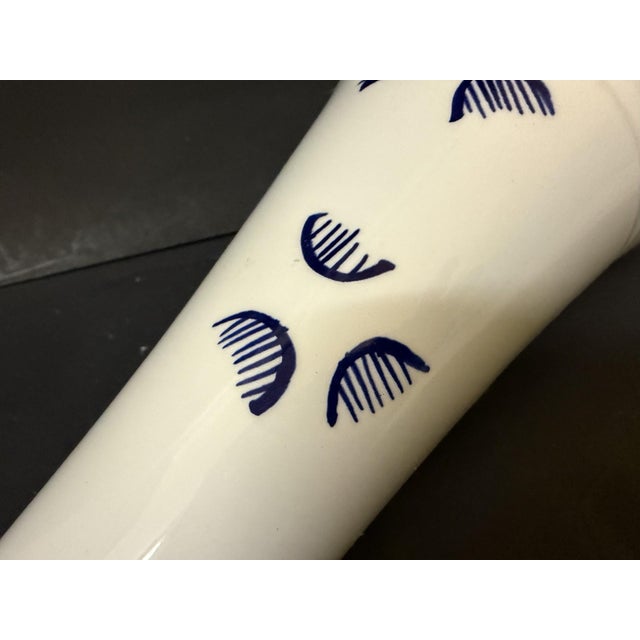Vintage Este Ceramiche for Tiffany & Co. Italian Majolica Candlestick Holder For Sale - Image 4 of 13