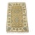 Oushak Rug 2′ X 3’3” Beige Wool Traditional Hand-Knotted Oriental Carpet For Sale