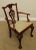 Chippendale Style Carved Mahogany Ball and Claw Armchair For Sale - Image 4 of 13