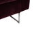 Purple Embrace Armchair in Fabric, Chrome, Velour and Velvet in Purple, Violet and Aubergine with Manual Function by Brühl For Sale - Image 8 of 17